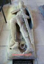 PHOTO  TEMPLE CHURCH - GILBERT MARSHAL 4TH EARL THIS EFFIGY IS THE BOTTOM LEFT O picture