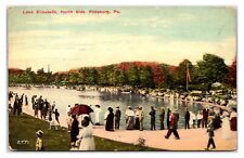 Early 1910s - Lake Elizabeth - Pittsburgh, Pennsylvania Postcard (Posted 1912) picture