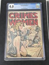 Crimes By Women #3 (1948) CGC 4.0 SOTI Fox Features Syndicate Lingerie Panels picture