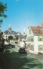 c1950s Bradford Street Old Cars Provincetown Cape Cod MA P509 picture