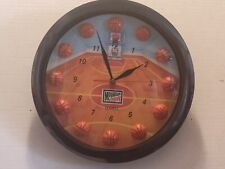 Vintage Mountain Dew Basketball Wall Clock  Battery Powered picture
