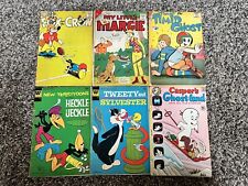 Charlton Whitman Comic Lot Of 6 Comics - 1960s & 70s - Casper, Tweety, Margie picture