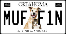Custom Oklahoma REFLECTIVE License Plate Tag Reproduction, Many Styles Offered picture