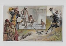 VICTORIAN TRADE CARD*  *ARBUCKLE'S COFFEE*    *PERSIA*   1893  *MULTIVIEW* picture