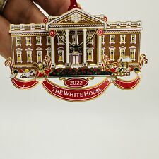 White House Christmas Ornament 2022 Official Nixon Historical Post Office Set 2 picture