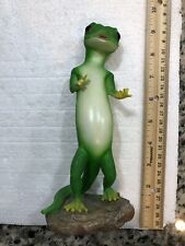 Geico Gecko Insurance  Plastic Resin Promo Figurine - 8.5