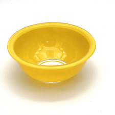 Vintage Pyrex 323 Yellow Primary Color Nesting Bowl W/ clear Bottom 1.5L picture