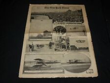 1910 JULY 17 NEW YORK TIMES PICTURE SECTION - CURISS & WRIGHT - NP 5643 picture