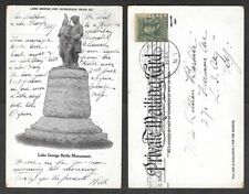 1904 Postcard - Lake George, New York - Battle Monument picture