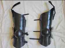 Medieval Leg Armor Guard Steel Knight Costume Set Gothic Full LARP Greaves SCA picture