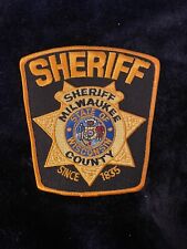 Milwaukee County Sheriff Patch (Gold - Old Version) picture