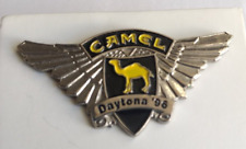 Vintage Camel Daytona wings motorcycle pin 1996 Hat /Vest Pin picture