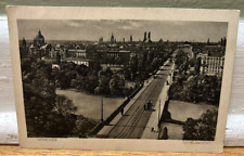Antique Postcard Rare Munich Germany Early 20th Century Totalansicht Historical picture