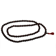 Sandalwood Buddhism Jaap Mala Prayer Beads Tibetan Meditation Beautiful Necklace picture