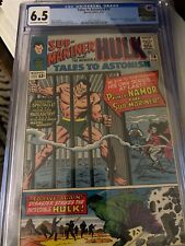 Marvel Comics Tales to Astonish 70 CGC 6.5 Hulk 1st Sub-Mariner start OW pages picture