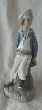 Vintage Lladro Sailor Boy Holding Sailboat / Yacht Retired 4810 Retired picture