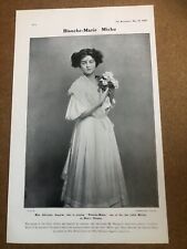 1905 bystander print - miss adrienne augarde picture