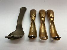 3 Vtg AMT +1 American Machine & Tool Co Brass Luthiers Violin Makers Plane Tool picture