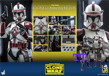 InStock Hot Toys TMS103 STAR WARS: THE CLONE WARS 1/6 Clone Commander Fox Figure picture