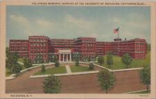 Postcard Strong Memorial Hospital University Rochester Rochester NY  picture