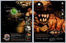 ODT Or Die Trying Playstation PS1 Game Promo 1998 Full 2 Page Print Ad picture