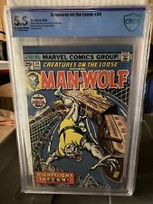 Creatures On The Loose #34 Marvel Man-Wolf 1975 CBCS 5.5 Slab picture