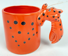 Bergschrund Seattle Lobster Antenna Ceramic Coffee Mug Vintage Hand Painted 1988 picture