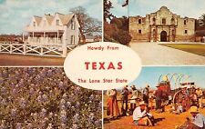 Howdy From TEXAS The Lone Star State Postcard 5074 picture