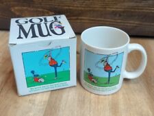 Vtg 1992 Coffee Mug Golf MUG Golf Gifts Incorporated 1992 Jokes Funnies New picture