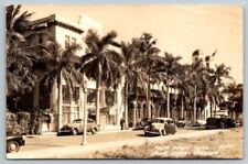 RPPC  1943  Palm Beach Hotel  Palm Beach   Florida  Postcard picture