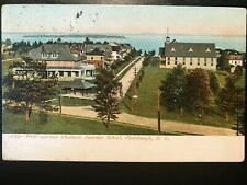 Vintage Postcard 1929 Birds'-eye-view Catholic Summer School Plattsburgh N.Y. picture