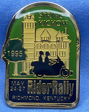 1995 SPRING KICKOFF RICHMOND KENTUCKY RIDER RALLY PIN picture