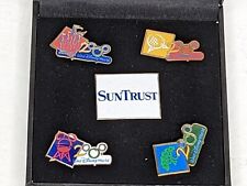 VintageWalt Disney World  Sun Trust Bank Four Parks Millennium 2000  5-Pin Set  picture