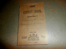 Vintage Lykens PA Borough School District 1904 05 Report Book Florence Kniley picture