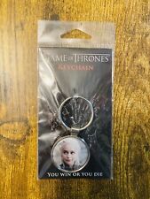 NEW GAME OF THRONES KEYCHAIN HBO DAENERYS TARGARYEN HOUSE OF DRAGON picture