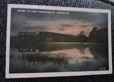 Sunset On Lake Conewago Mt Gretna Pa 1912 Divided Back picture
