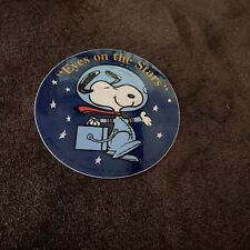 1968 NASA Apollo Skylab Snoopy “Eyes on the Stars” Sticker Decal picture