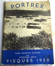 PORTREX 3rd Infantry Division Attached Units Vieques 1950 Puerto Rico Photo Book picture