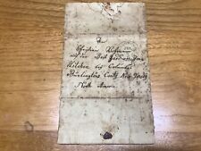 1852 Letter From London To Columbus, Burlington County, NJ - Pittsburgh Postmark picture