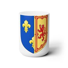 Royal Arms of the Kingdom of Scotland (1560-1565) - White Coffee Cup 15oz picture