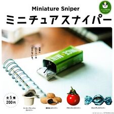 Miniature Sniper Set of 5 Capsule Toys Figure Gacha Japan picture