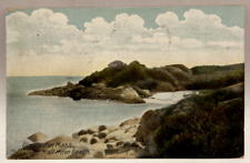Half Moon Beach, Gloucester, Massachusetts MA Vintage Postcard picture