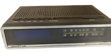 Spartus AM/FM Alarm Clock Radio Model 0110-61 Faux Woodgrain Finish - Tested picture