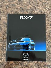 RARE JDM 1998 Mazda RX-7 RX7 FD3S Type RZ / RS / RB Touring X Brochure Catalog picture