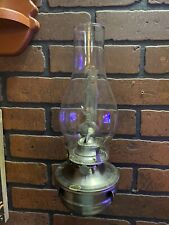 Vintage Kaadan LTD TIN Oil Lamp W/glass Globe… NEW NEVER USED picture