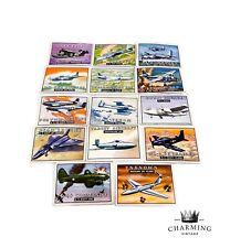 Vintage 1952 Topps Wings Friend or Foe Airplane Cards Lot of 14 picture