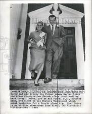 1955 Press Photo Julius Boros Golfer Wedding - RRQ60129 picture