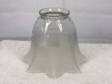 Antique Frosted Lamp Light Shade See pics for Condition an Size picture