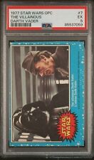 1977 Star Wars The Villainous Darth Vader #7 OPC O-Pee-Chee PSA 5 (New Slab) picture
