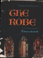 The Robe - Souvenir Program - Richard Burton - Jean Simmons - 1953 - 20th Centur picture